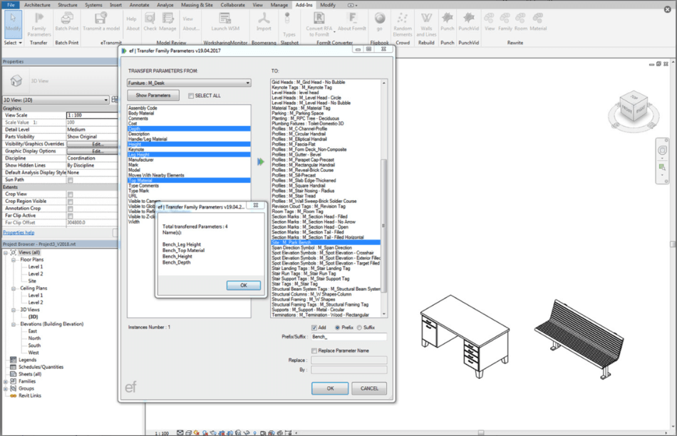 Revit UI