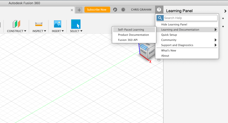 Fusion 360 Self-Paced Learning