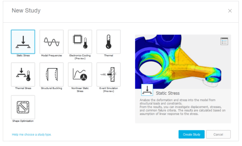 Inventor Simulation